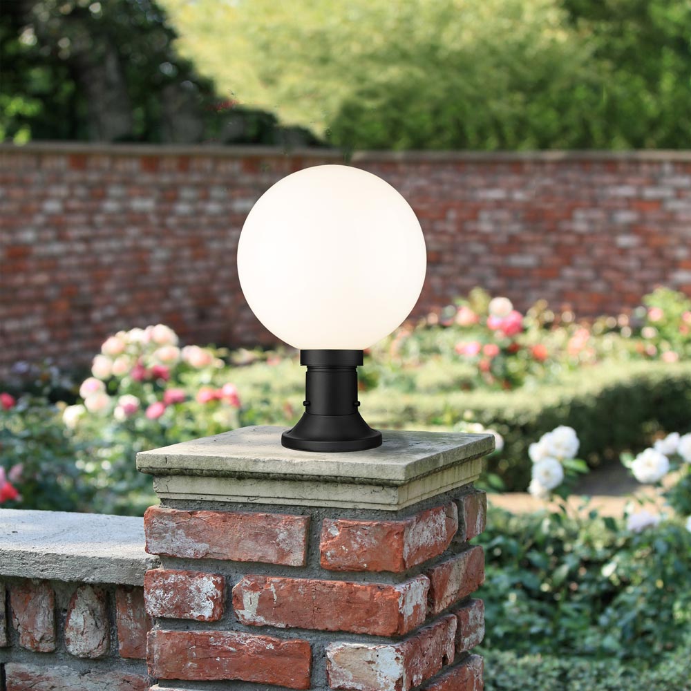 Laurent 553PM Outdoor Pier Mount Light in Outside Area.