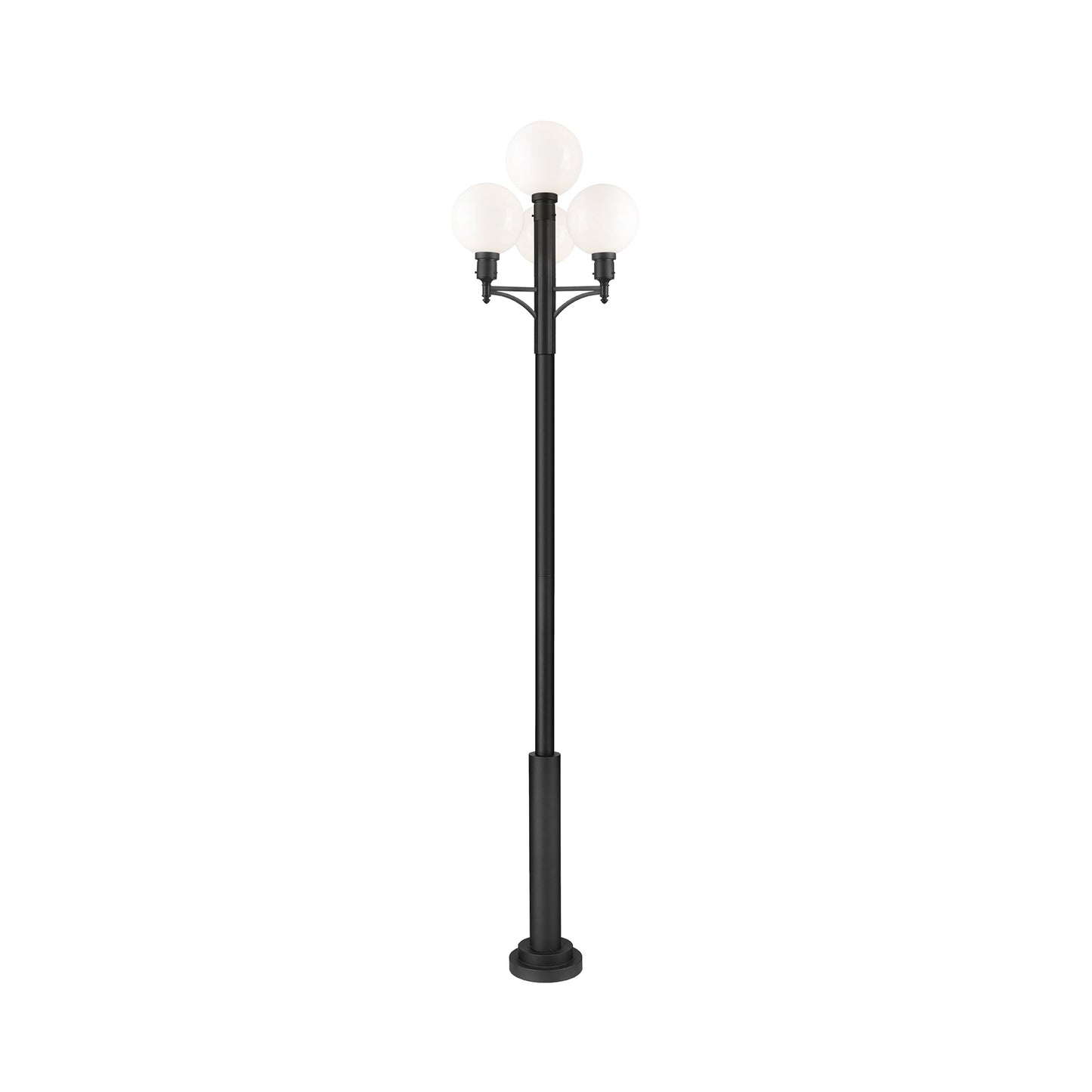 Laurent Outdoor Mounted Post Light in Detail.