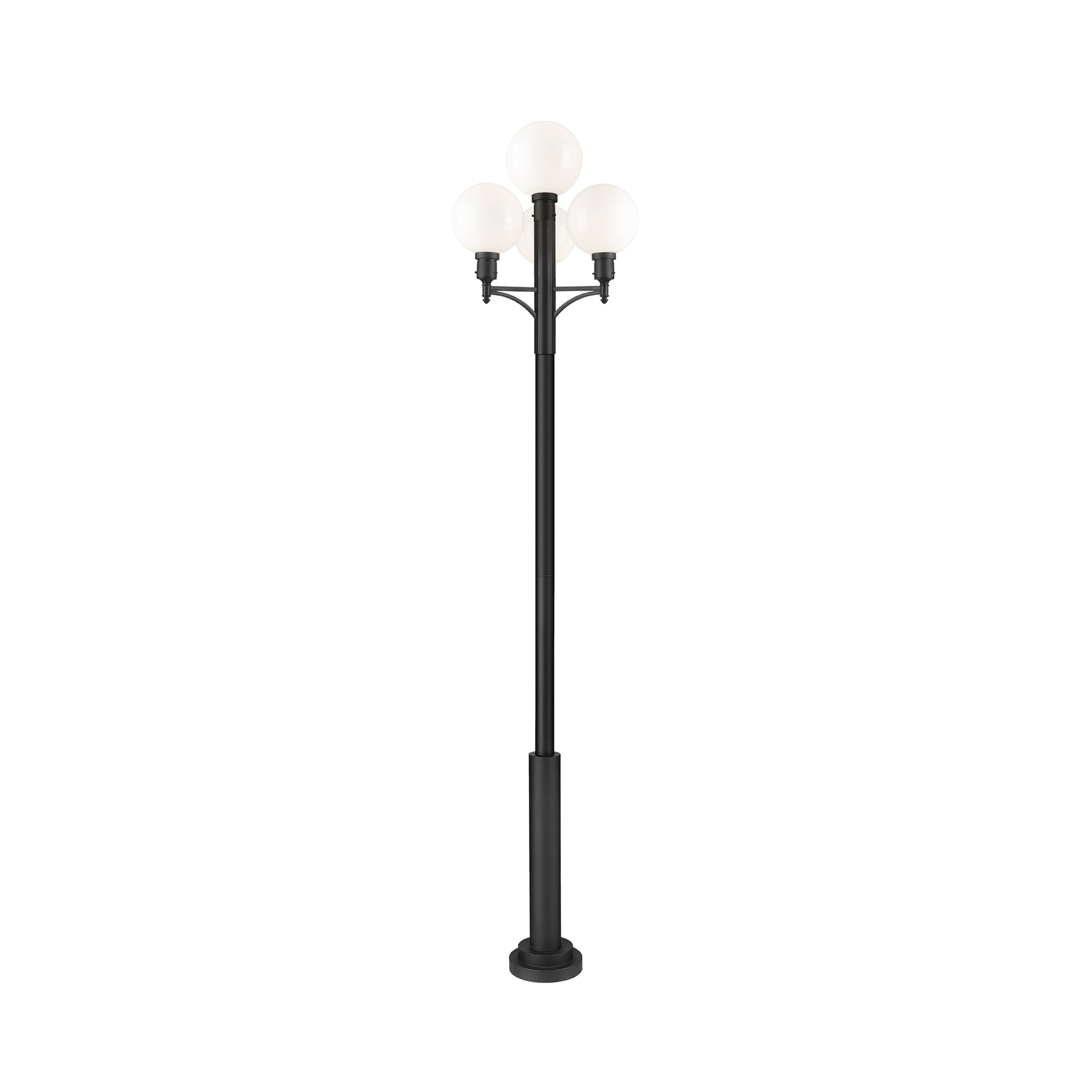 Laurent Outdoor Mounted Post Light in Detail.