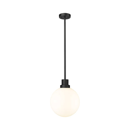 Laurent Outdoor Pendant Light (Clear Seedy/12-Inch).