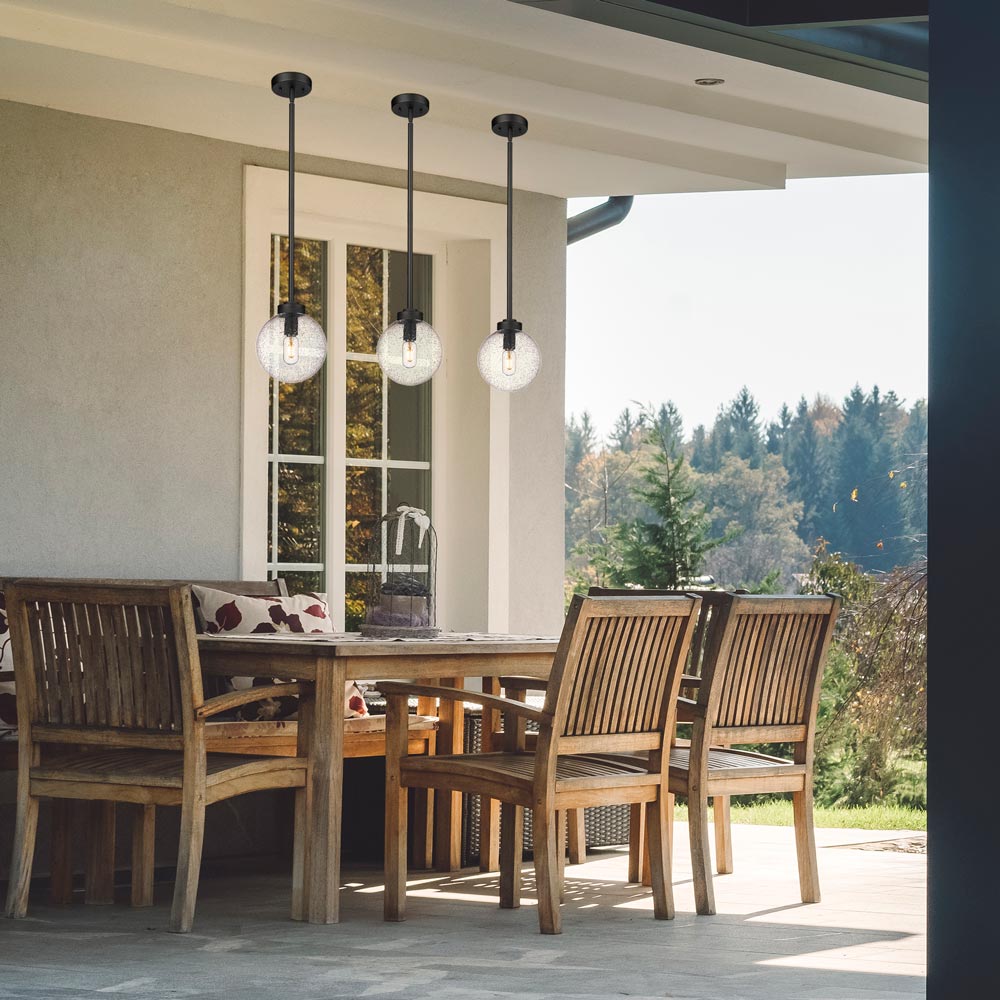 Laurent Outdoor Pendant Light in Outside Area.