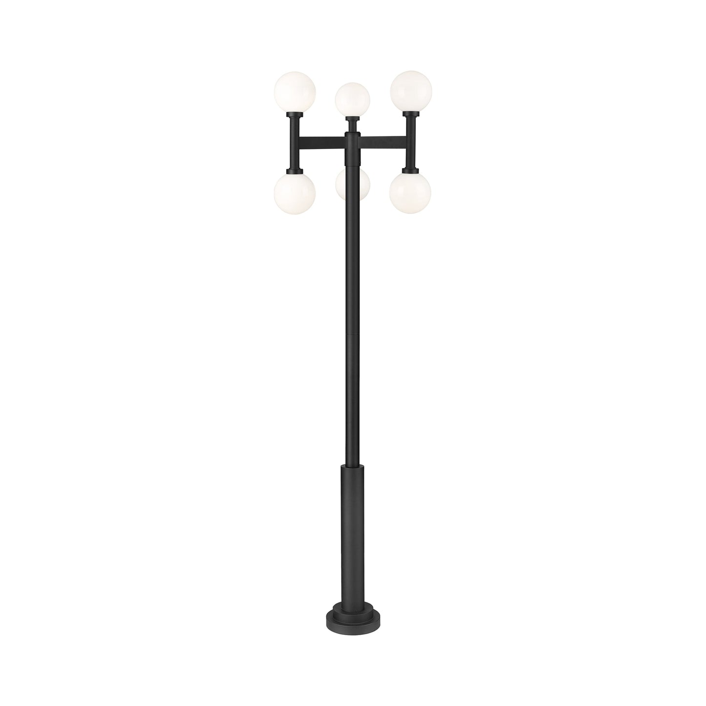 Laurent Outdoor Vertical Post Light in Detail.