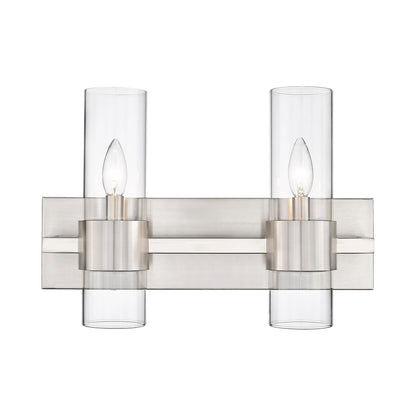 Lawson Bath Vanity Light in Brushed Nickel (2-Light).