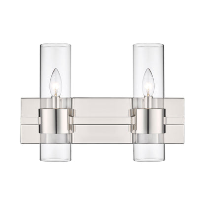 Lawson Bath Vanity Light in Polished Nickel (2-Light).