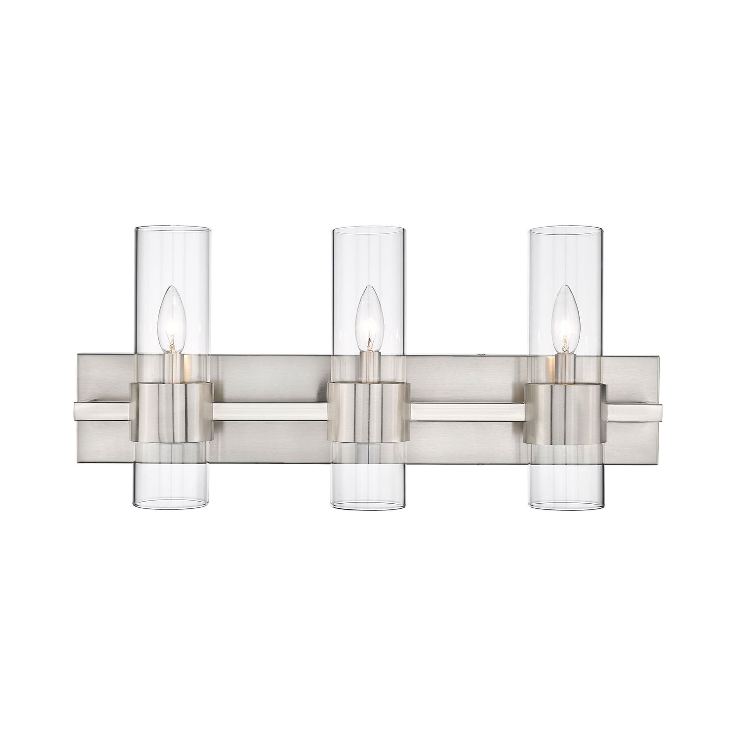 Lawson Bath Vanity Light in Brushed Nickel (3-Light).