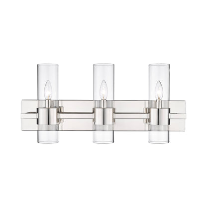Lawson Bath Vanity Light in Polished Nickel (3-Light).
