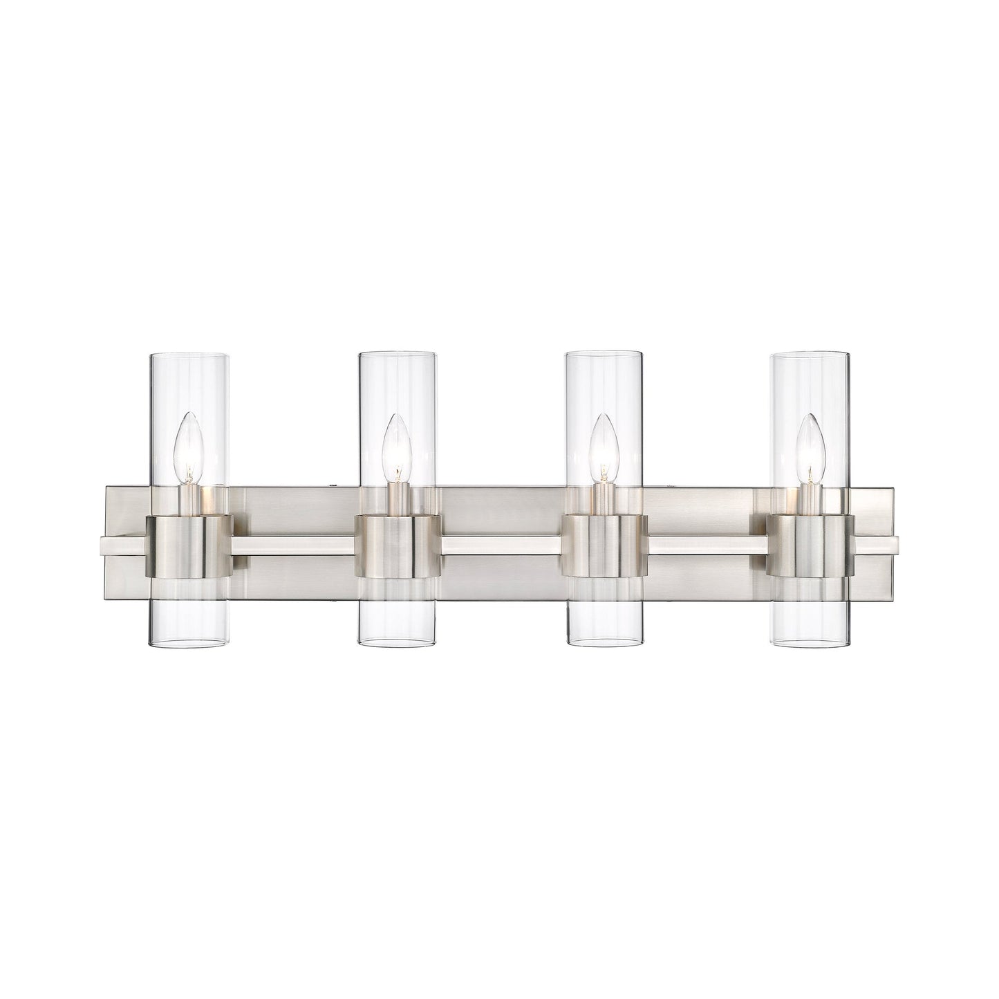 Lawson Bath Vanity Light in Brushed Nickel (4-Light).