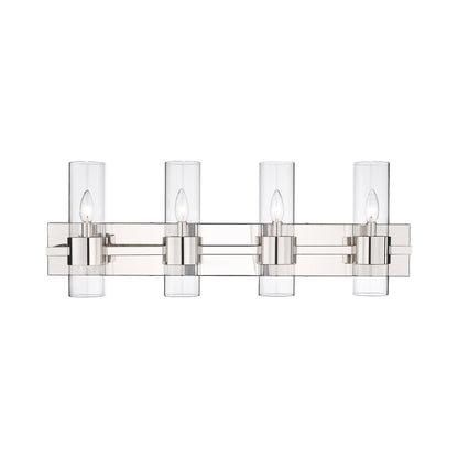 Lawson Bath Vanity Light in Polished Nickel (4-Light).