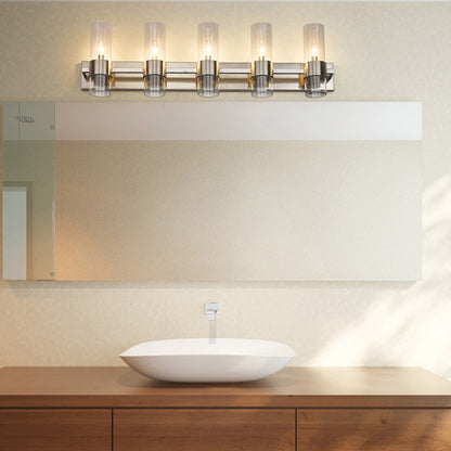 Lawson Bath Vanity Light in bathroom.