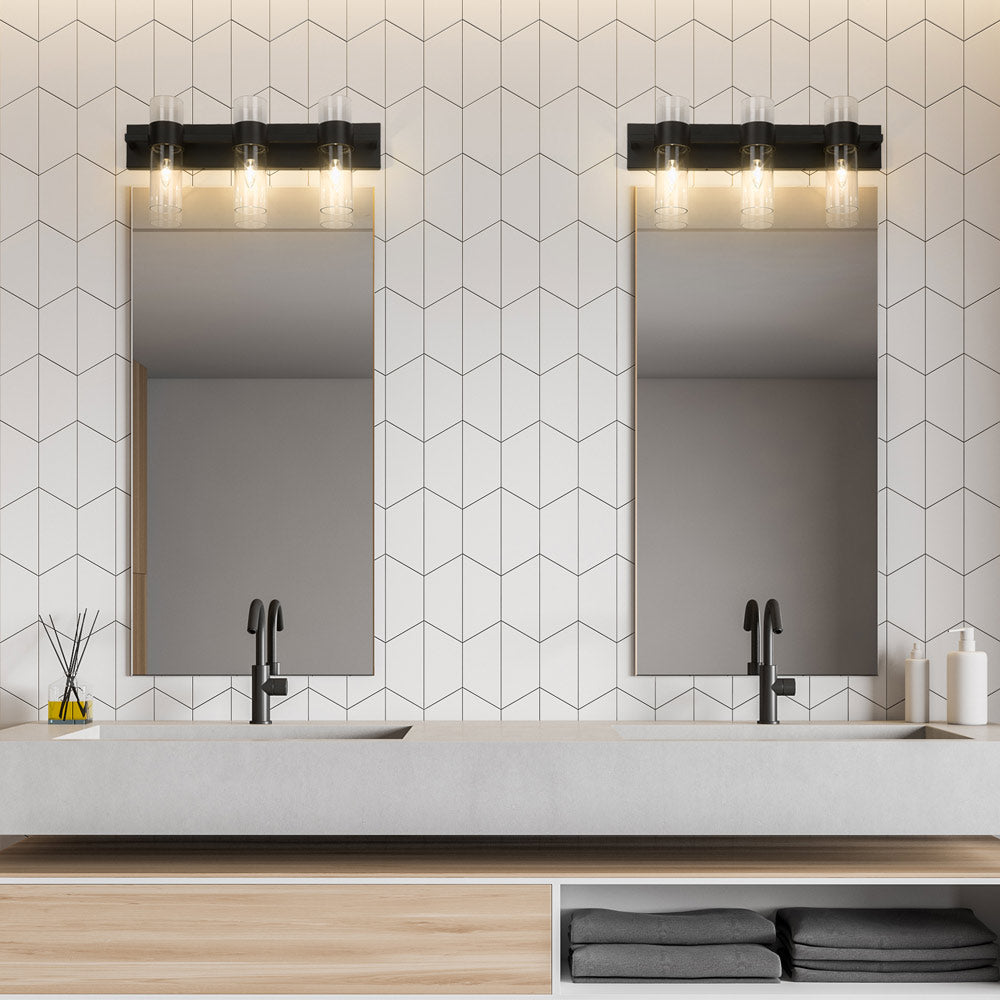 Lawson Bath Vanity Light in bathroom.