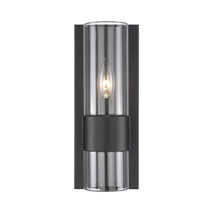 Lawson Bath Wall Light in Matte Black.