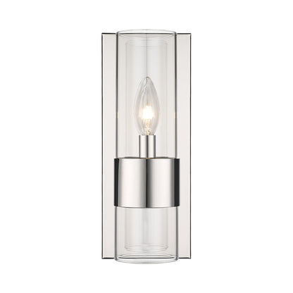 Lawson Bath Wall Light in Polished Nickel.