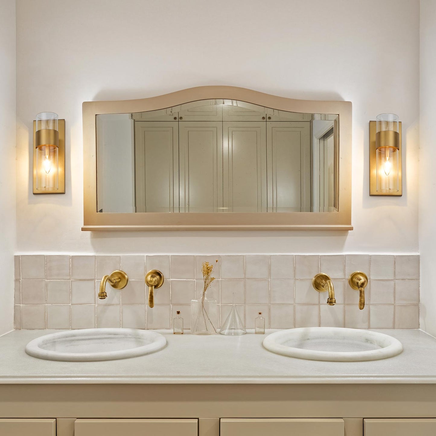 Lawson Bath Wall Light in bathroom.