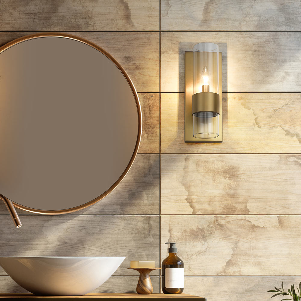 Lawson Bath Wall Light in bathroom.