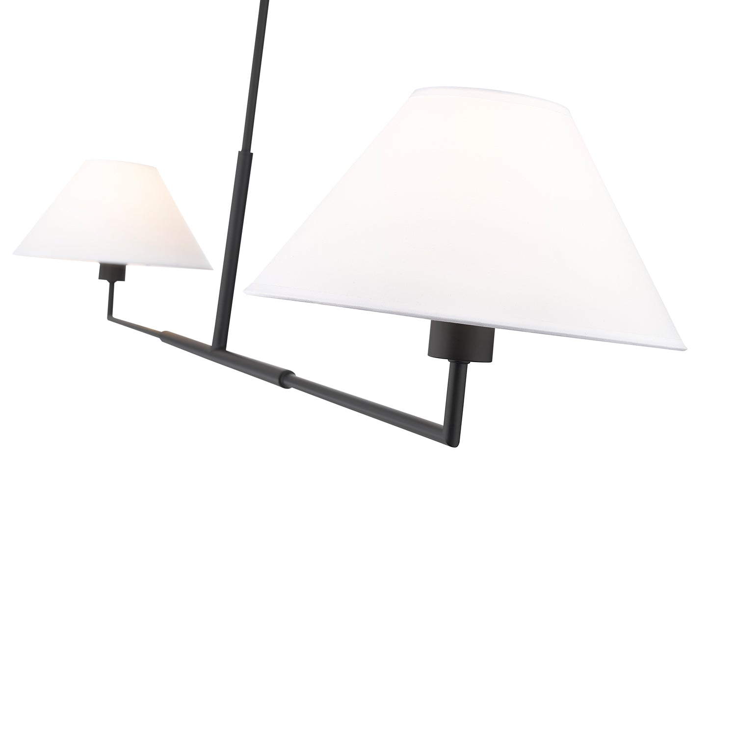 Leila Linear Chandelier in Detail.