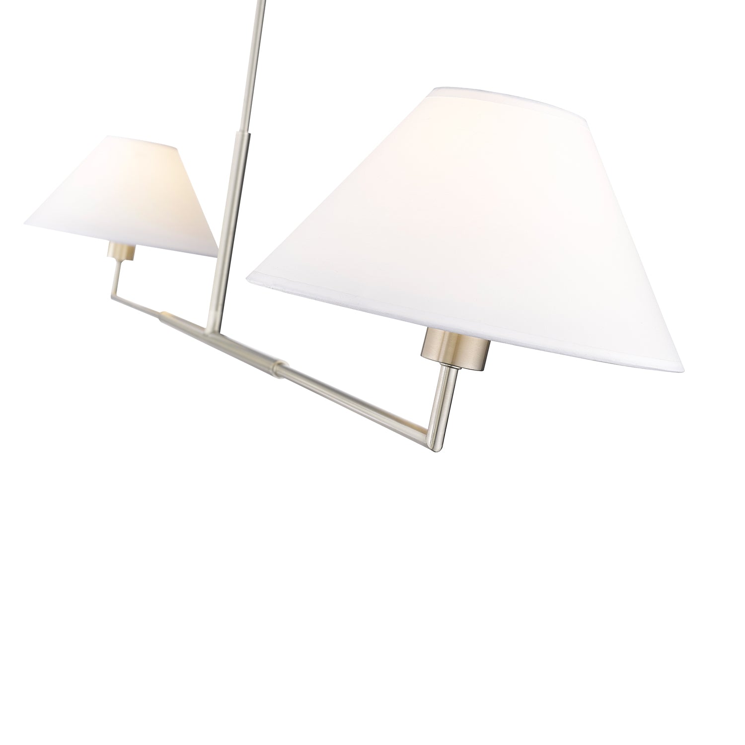 Leila Linear Chandelier in Detail.