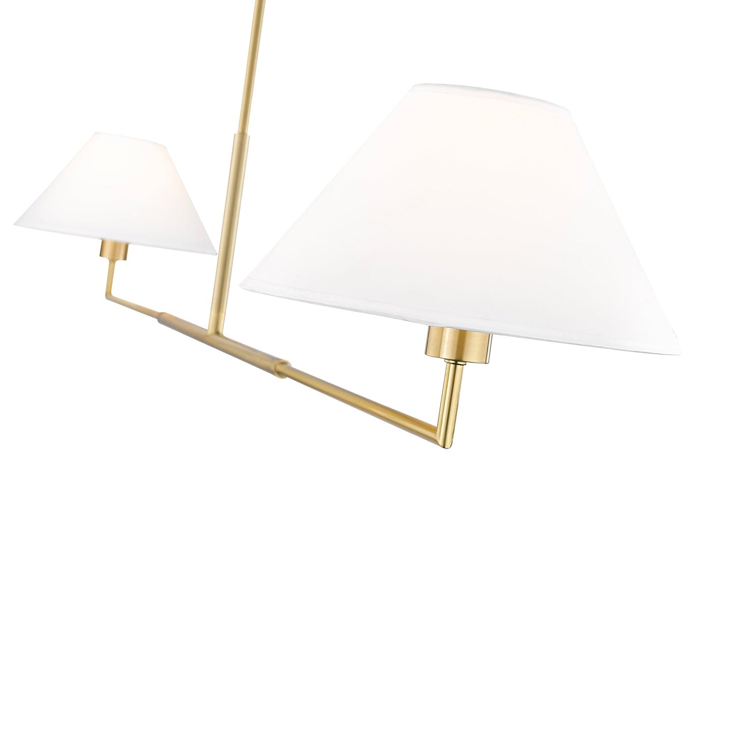 Leila Linear Chandelier in Detail.