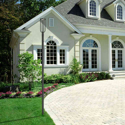 Leland 5009P Outdoor LED Post Light in Outside Area.
