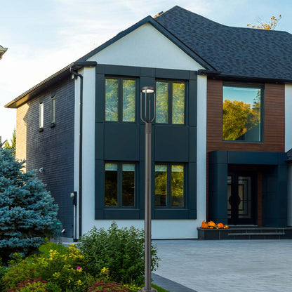 Leland 567P Outdoor LED Post Light in Outside Area.