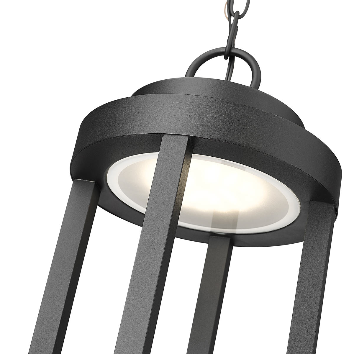 Leland Outdoor LED Pendant Light in Detail.
