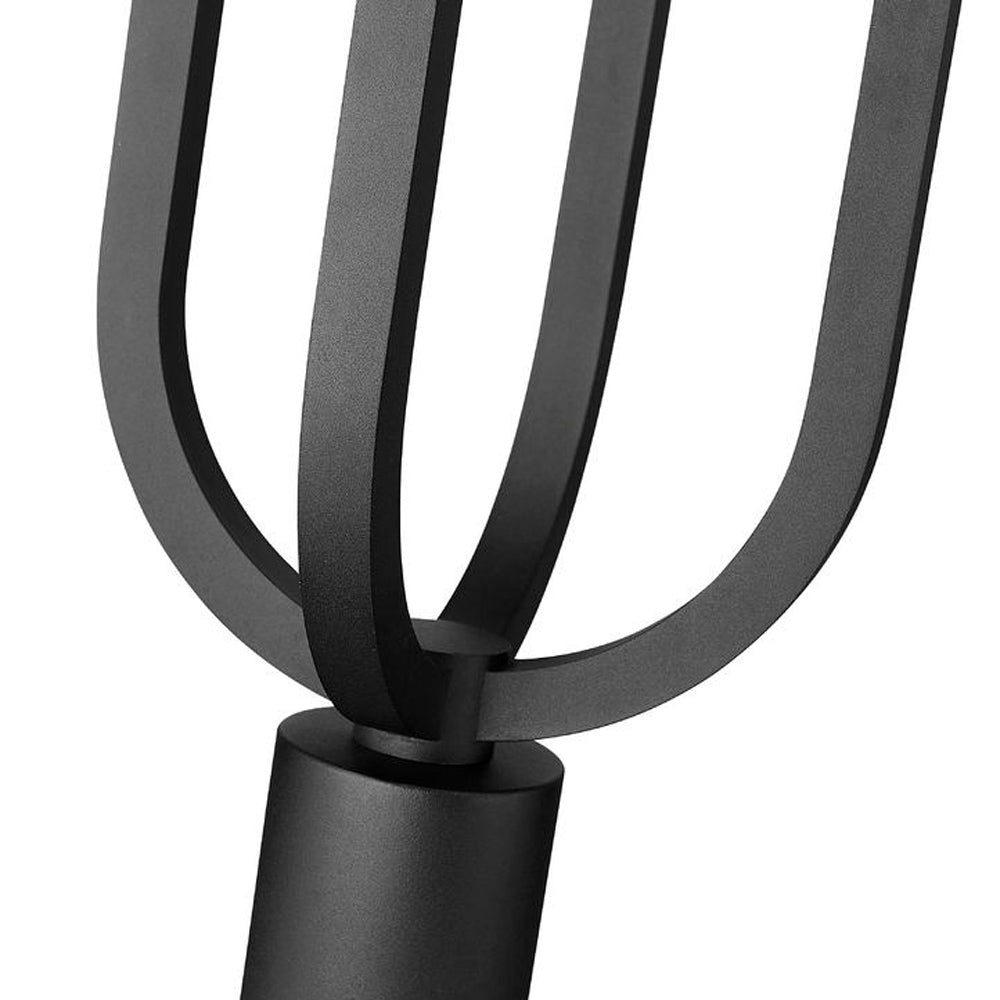 Leland Outdoor LED Post Light in Detail.
