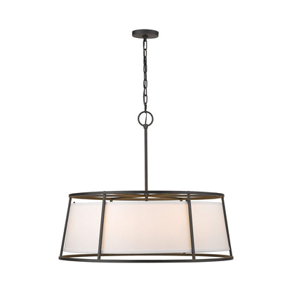 Lenyx Chandelier in Iron Ore (32-Inch).