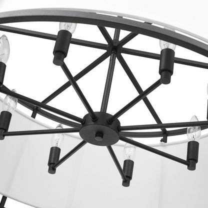 Lenyx Chandelier in Detail.