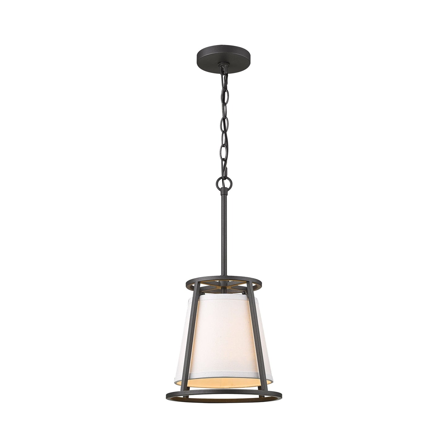 Lenyx Pendant Light in Iron Ore.