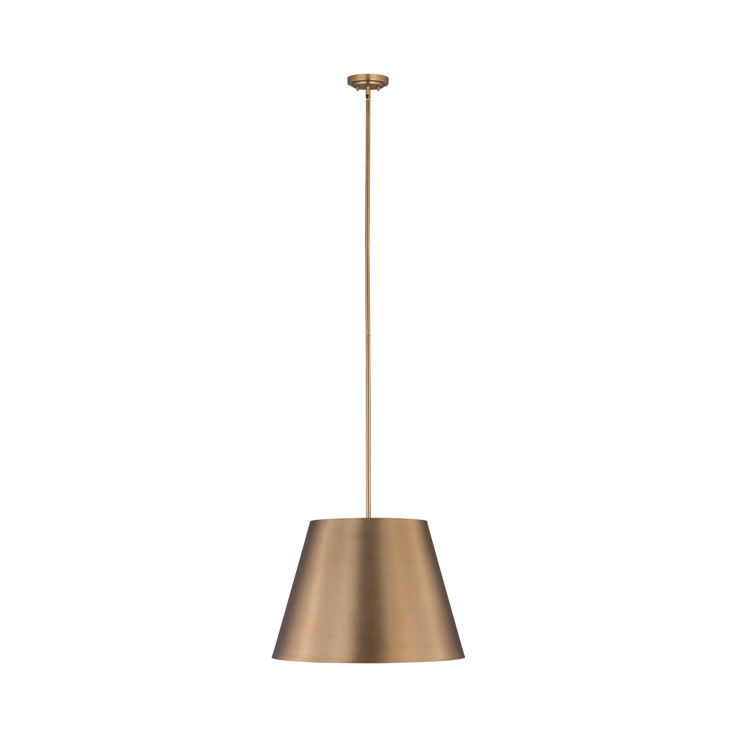 Lilly Pendant Light in Modern Gold (24-Inch).
