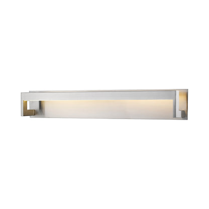 Linc LED Bath Vanity Light in Brushed Nickel (37-Inch).