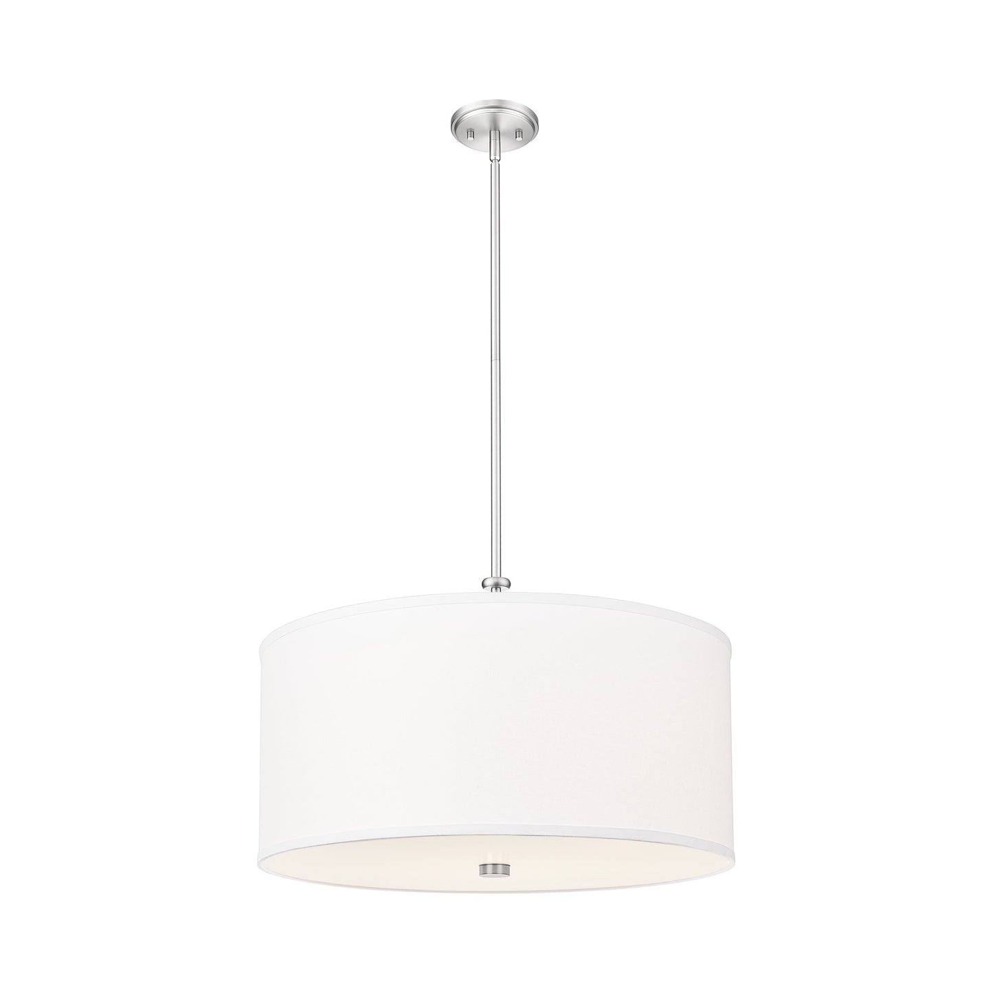 Linden LED Pendant Light in Brushed Nickel (24-Inch).