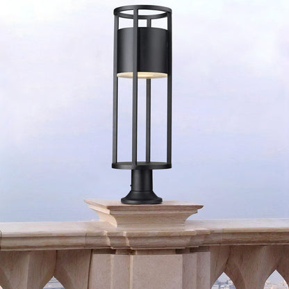 Luca 553PM Outdoor LED Pier Mount Light in Outside Area.