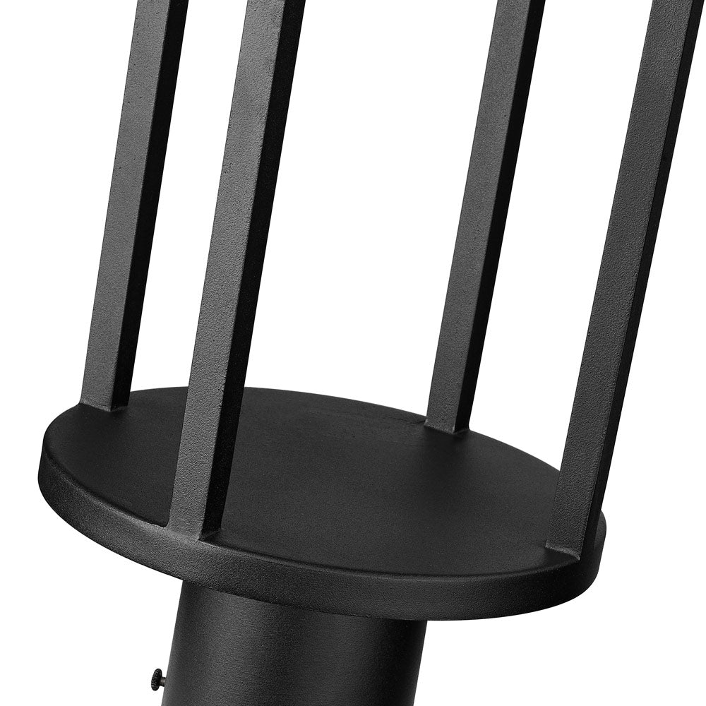 Luca Outdoor LED Post Light in Detail.