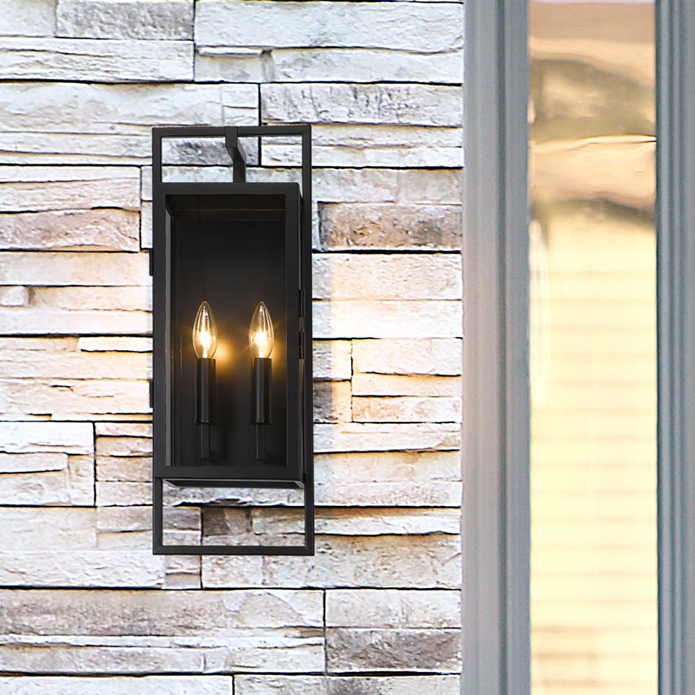Lucian Outdoor Wall Light in Detail.