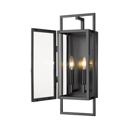 Lucian Outdoor Wall Light in Detail.