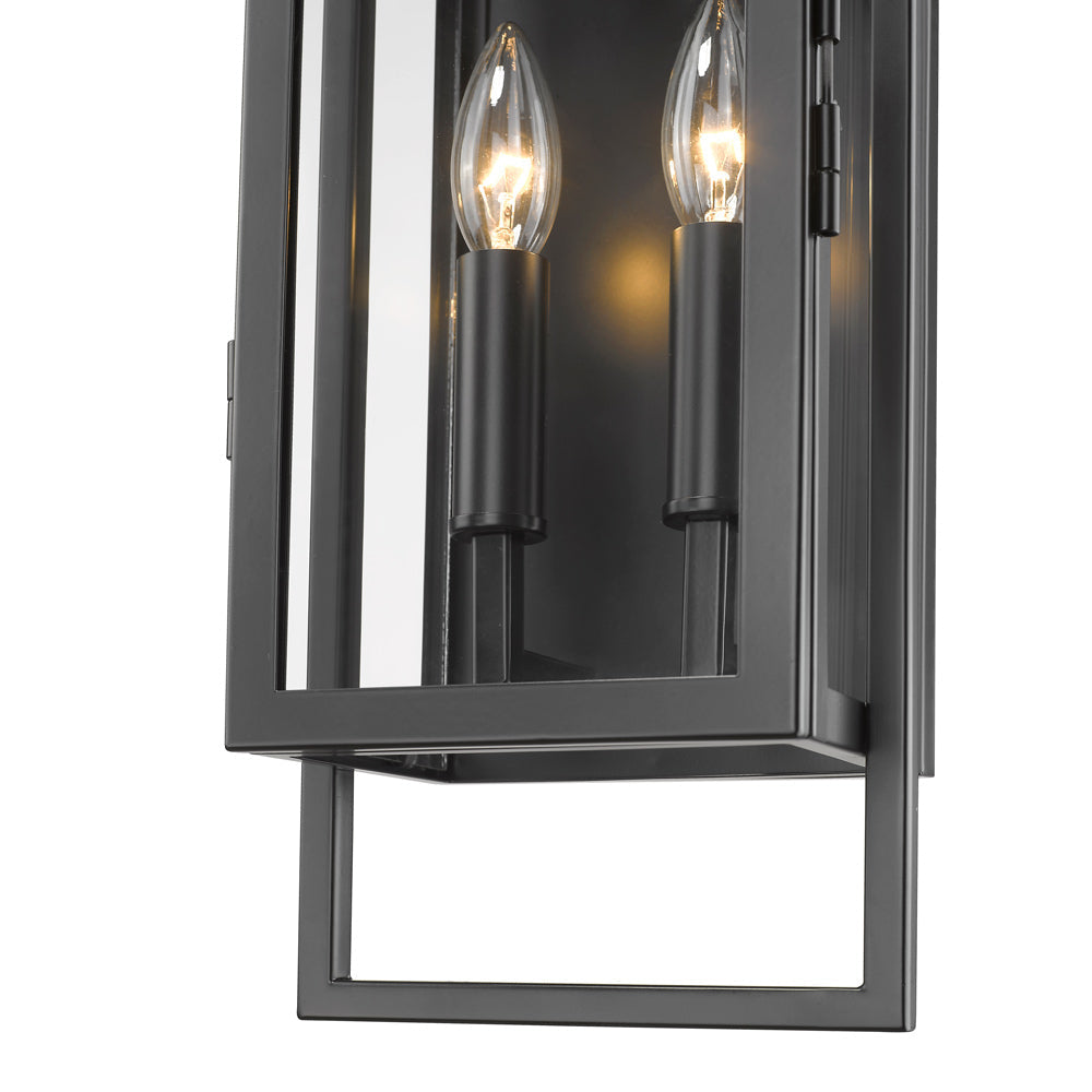 Lucian Outdoor Wall Light in Detail.
