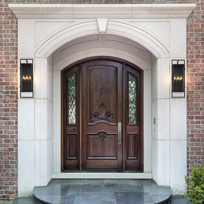 Lucian Outdoor Wall Light in Outside Area.