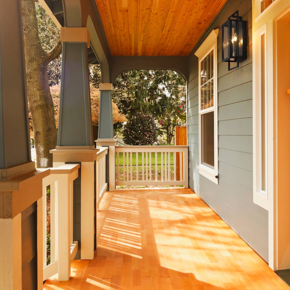 Lucian Outdoor Wall Light in Outside Area.