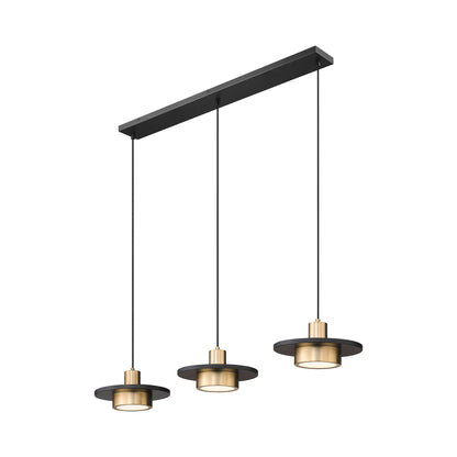Ludo Linear LED Chandelier in Detail.