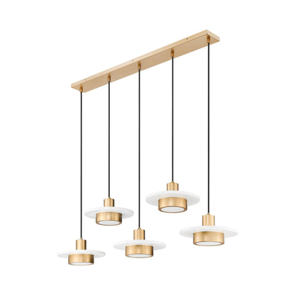 Ludo Linear LED Chandelier in Detail.