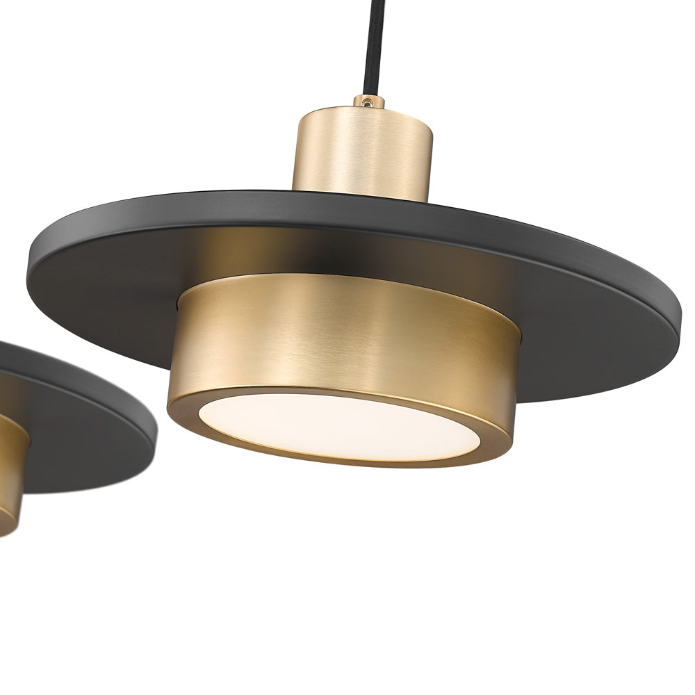 Ludo Linear LED Chandelier in Detail.