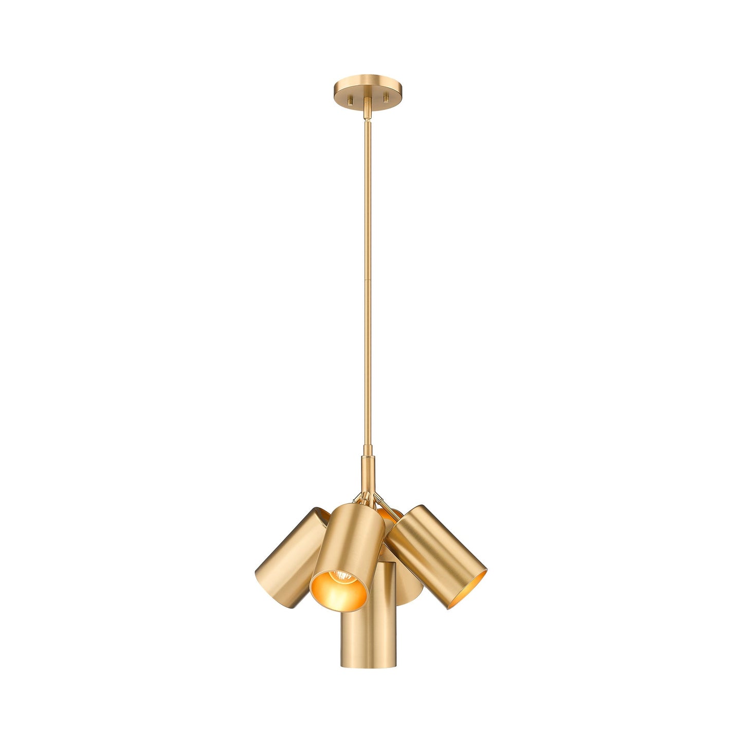 Lumina Chandelier in Modern Gold (5-Light).