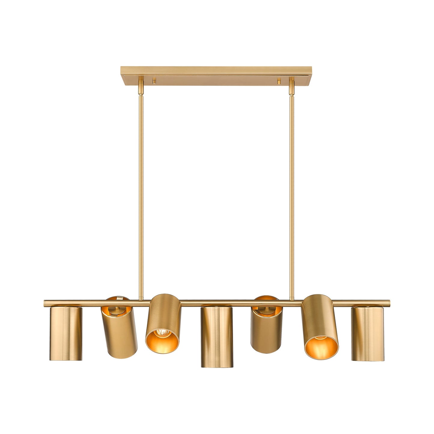 Lumina Linear Chandelier in Detail.