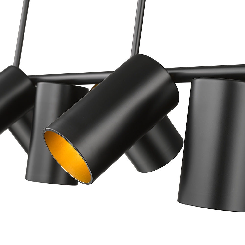 Lumina Linear Chandelier in Detail.