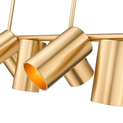 Lumina Linear Chandelier in Detail.