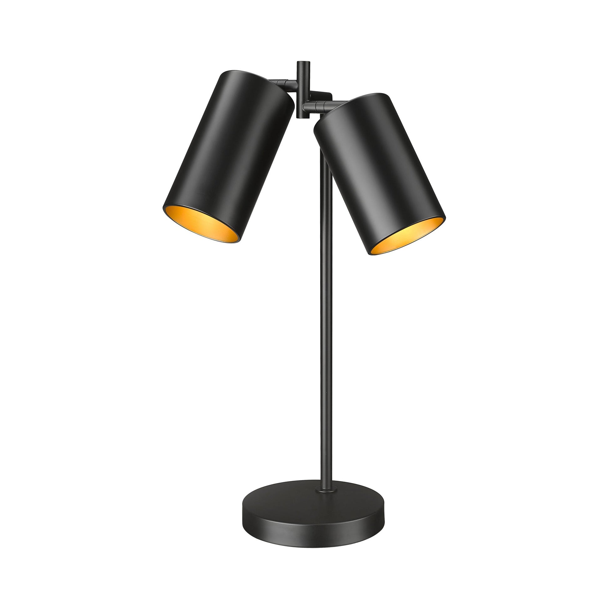 Lumina Table Lamp in Matte Black.