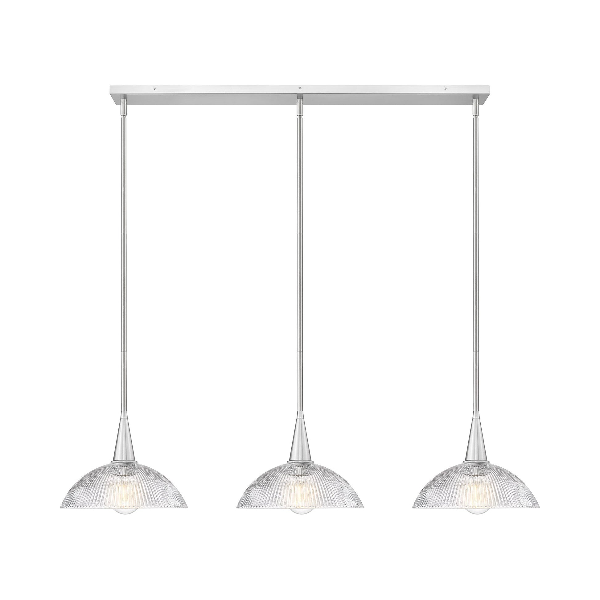 Lunelle Linear Chandelier in Detail.
