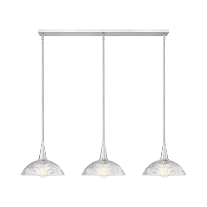 Lunelle Linear Chandelier in Detail.