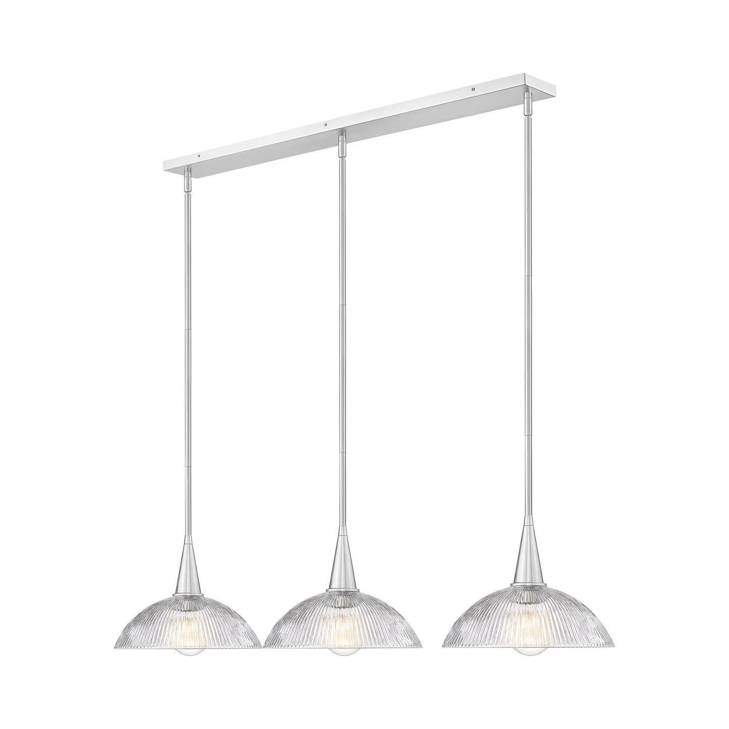 Lunelle Linear Chandelier in Detail.