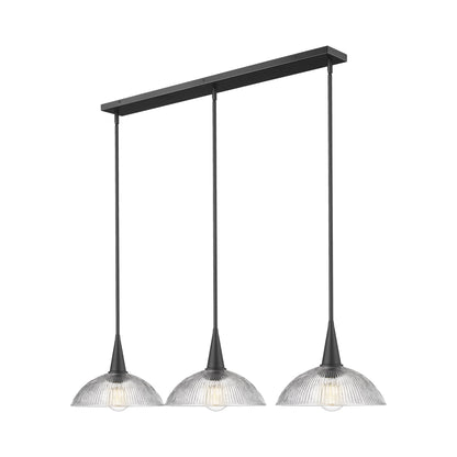 Lunelle Linear Chandelier in Detail.